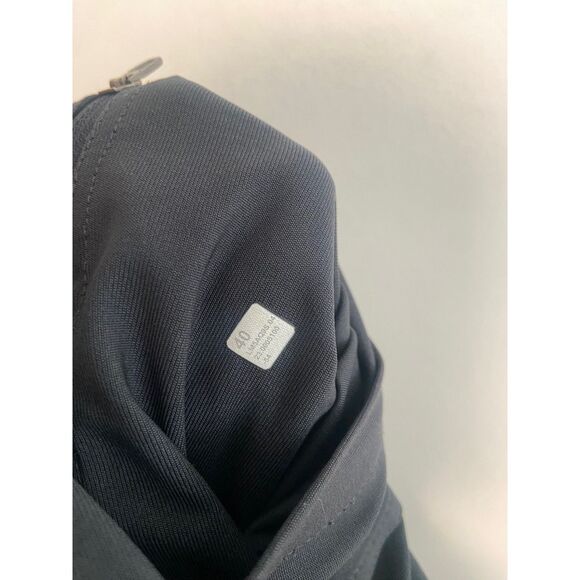 Lululemon ABC Classic-Fit Pant 34" *Warpstreme Obsidian Dark Gray Size 40 - Picture 6 of 9